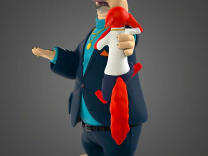 Polar Bear and Nick Wilde from Zootopia for printing 3D Print Model