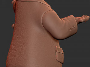 Polar Bear and Nick Wilde from Zootopia for printing 3D Принт Модель
