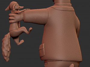 Polar Bear and Nick Wilde from Zootopia for printing 3D Принт Модель