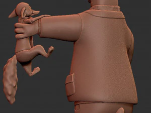 Polar Bear and Nick Wilde from Zootopia for printing 3D Print Model