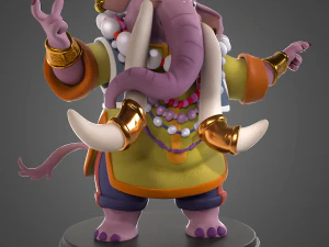 Mityczny słoń Model do druku 3D