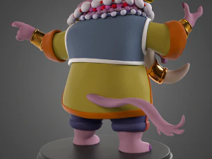 Mythical Elephant 3D Print Model