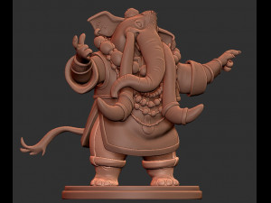 Mythical Elephant 3D Print Model