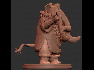Mythical Elephant 3D Print Model