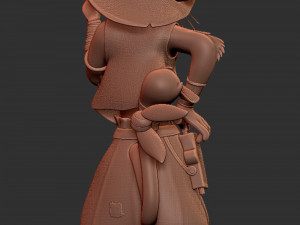 Cartoon Pirat Cat Modelo de impresión 3D