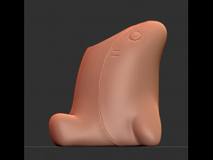 CARTOON SHARK PENCIL HOLDER-TOOTH BRUSH HOLDER 3D Print Model