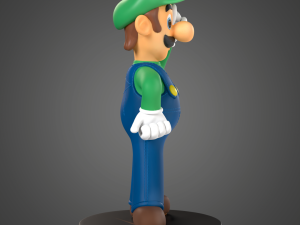 Luigi Model Cetak 3D