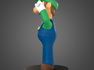 Luigi Model Cetak 3D