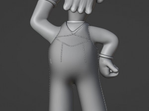 Luigi Model Cetak 3D