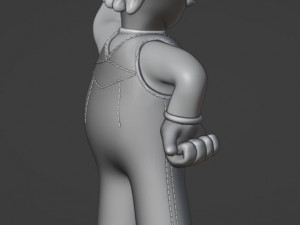 Luigi Model Cetak 3D