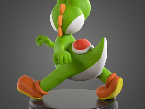 Yoshi 3D Принт Модель