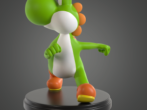 Yoshi 3D Принт Модель