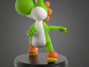 Yoshi 3D Print Model