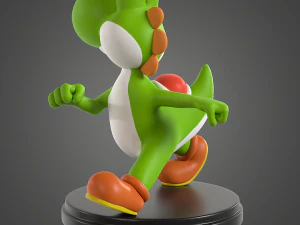 Yoshi 3D Print Model