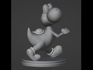 Yoshi 3D Принт Модель