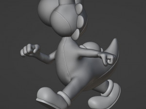 Yoshi 3D Принт Модель