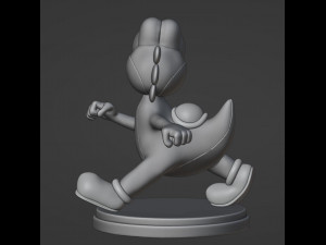 Yoshi 3D Принт Модель