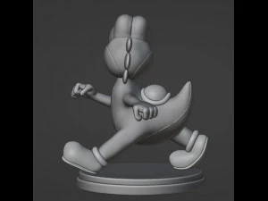 Yoshi 3D Print Model