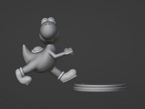 Yoshi 3D Принт Модель