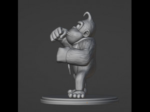 Doney Kong 3D 프린트 모델