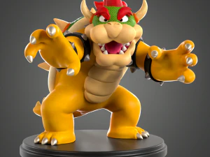 Bowser Modello di stampa 3D
