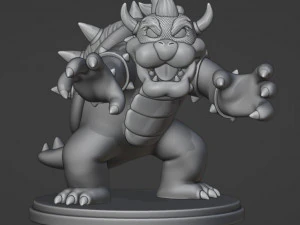 Bowser 3D Print Model