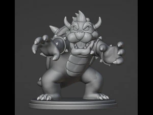 Bowser 3D Print Model