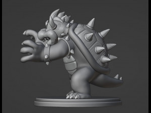 Bowser 3Dプリントモデル