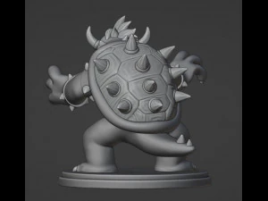 Bowser 3D Print Model