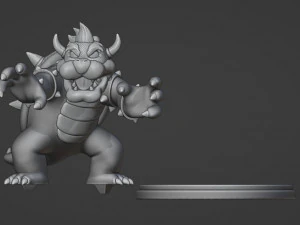 Bowser 3D Print Model