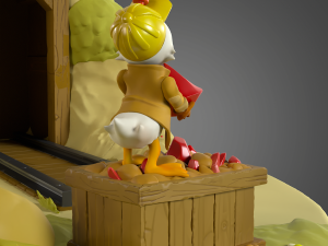 Duck Tales Diorama 3D Принт Модель