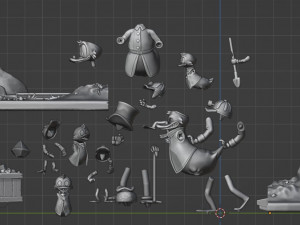 Duck Tales Diorama 3D Принт Модель