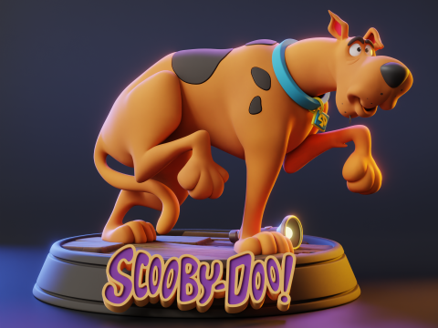 Scooby Doo FanArt 3D Print Model