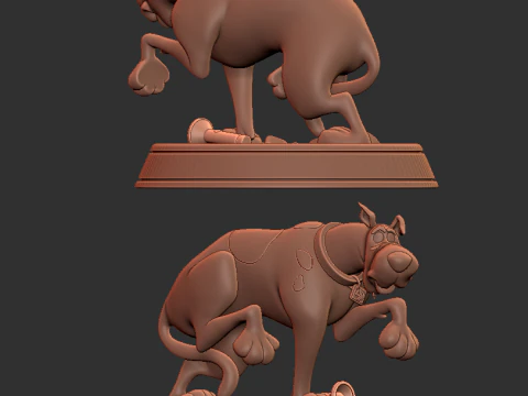 Scooby Doo FanArt 3D Print Model