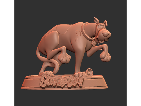 Scooby Doo FanArt 3D Druckmodell
