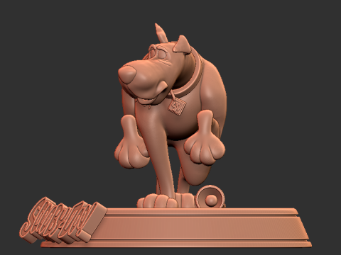 Scooby Doo FanArt 3D Druckmodell