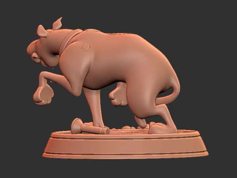Scooby Doo FanArt 3D Print Model