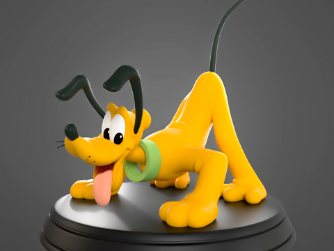 Pluton Model do druku 3D
