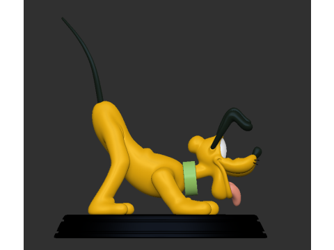 명왕성 3D 프린트 모델