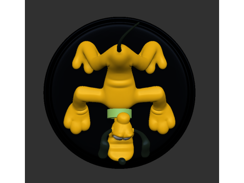 명왕성 3D 프린트 모델