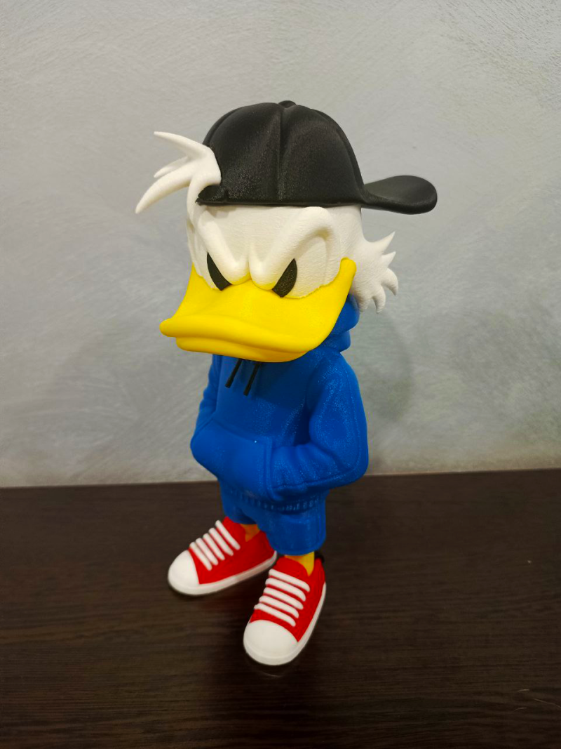 स्क्रूज मैकडक अर्बन स्टाइल फिगर फैन आर्ट 3D प्रिंट मॉडल .c4d .max .obj .3ds .fbx .stl .blend 