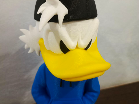 स्क्रूज मैकडक अर्बन स्टाइल फिगर फैन आर्ट 3D प्रिंट मॉडल