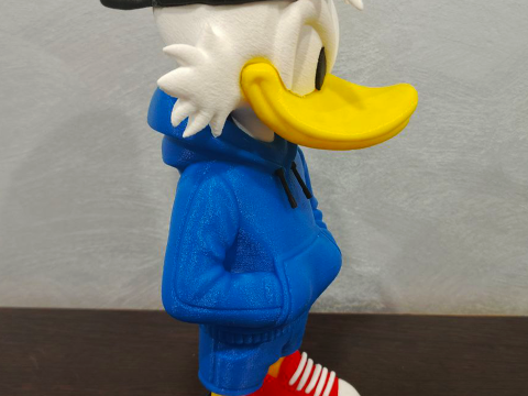 स्क्रूज मैकडक अर्बन स्टाइल फिगर फैन आर्ट 3D प्रिंट मॉडल