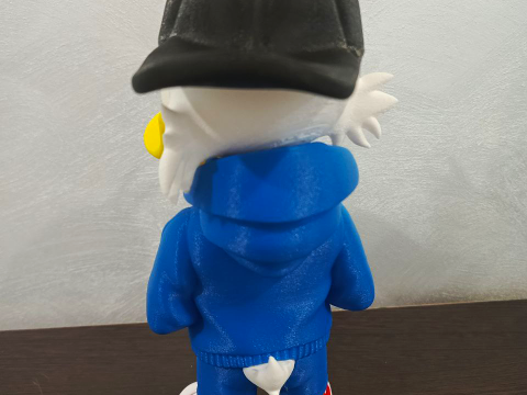 स्क्रूज मैकडक अर्बन स्टाइल फिगर फैन आर्ट 3D प्रिंट मॉडल