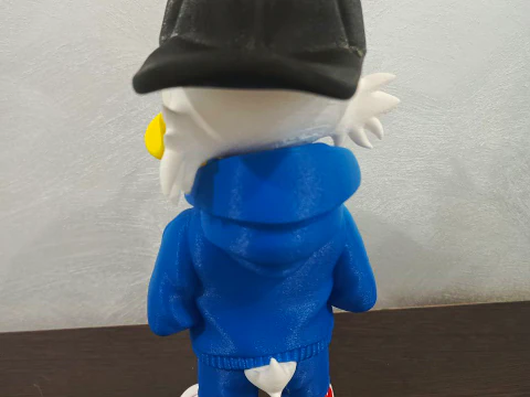 Scrooge McDuck Urban Style Figure Fan Art 3D Print Model