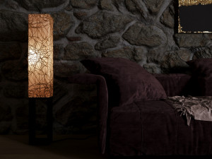 Stone Room Corona Render 3Dモデル