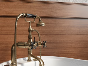 Charming French Country Bathroom Design 3Dモデル