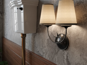 Charming French Country Bathroom Design 3Dモデル