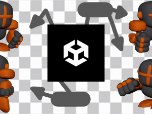 Animated for unity Person 3D 3D Model