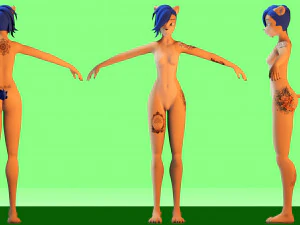 Sandy V062 plataforma de licuadora peluda Modelo 3D